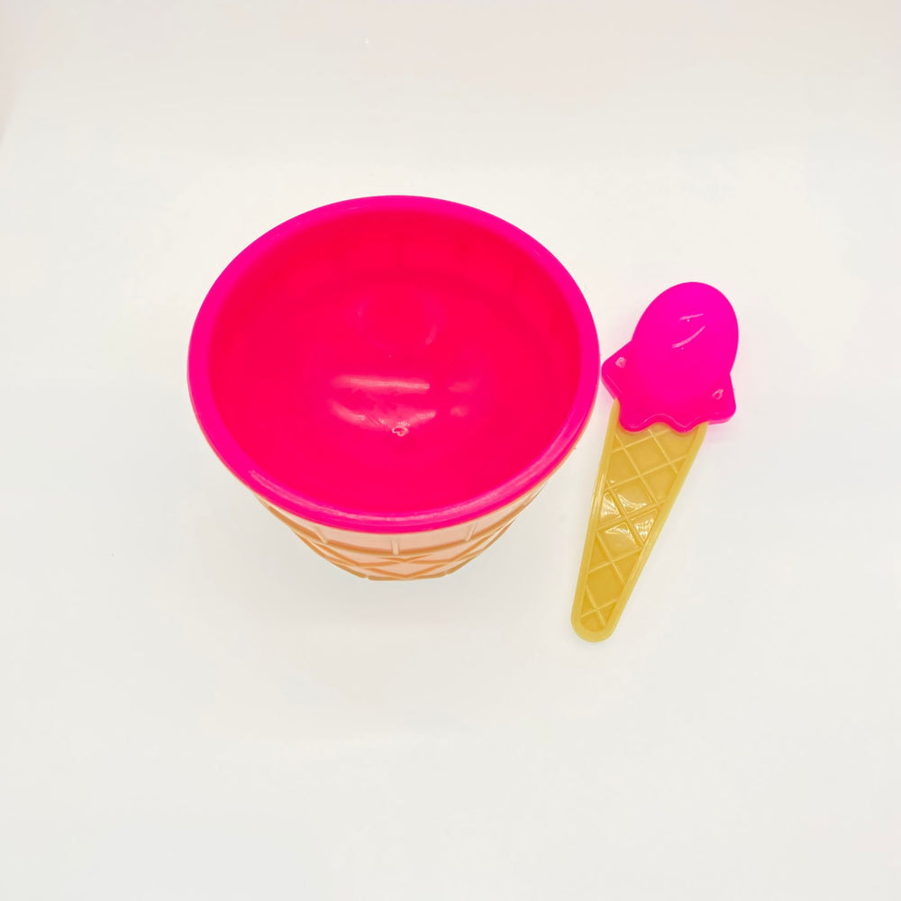 Ice-Cream Bowl and Spoon